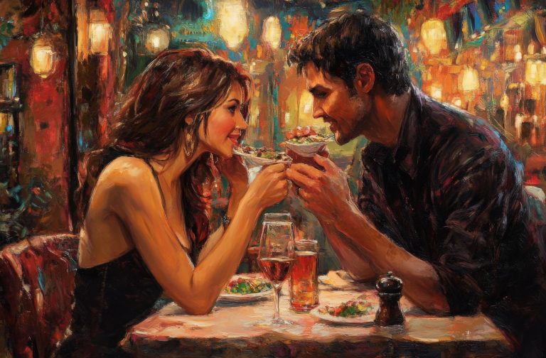 the way to the heart:love, food and romance
