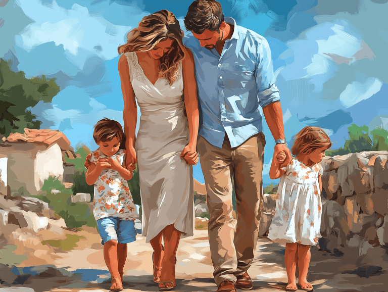 The delicate balance of blending families